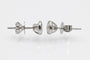 Boucles d'oreilles Platinum earrings with 1.00 ct diamonds, GIA certified 58 Facettes 11581