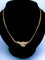 Collier Collier en or jaune 18 carats avec motif central en diamant 58 Facettes AB233
