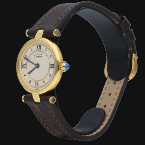 Montre Cartier Montre Must De Cartier Vermeil 58 Facettes MT41201