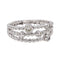 Bague 54 Bague  Or blanc Diamant 58 Facettes 4311463CN