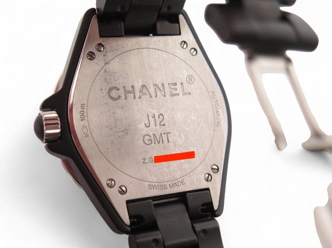 Montre montre CHANEL j12 gmt h3101 41 mm ceramique noire automatique +boite 58 Facettes 269829