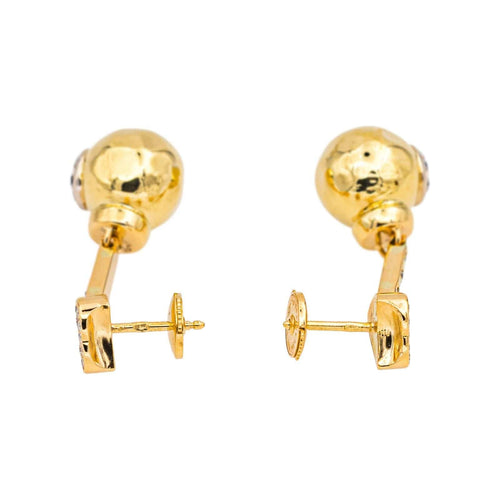 Boucles d'oreilles Boucles d'oreilles Pendantes Or jaune Diamant 58 Facettes 4423007CN