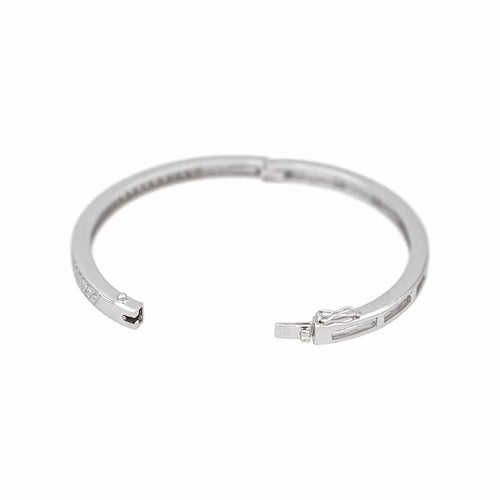 Bracelet Bracelet Jonc Or blanc Diamant 58 Facettes 4672915RV