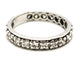 59 Bague Alliance Or blanc Diamant 58 Facettes 1653945CN