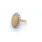 Bague 55 Bague opale et diamant 58 Facettes