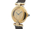 Montre vintage montre CARTIER colisee 590002 24 mm quartz vermeil en 58 Facettes 267197