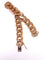 Bracelet Bracelet Gourmette Or rose 58 Facettes Brac.GtteBiz1020
