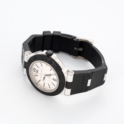 Montre Montre Bvlgari Diagono en aluminium et caoutchouc. 58 Facettes P20L4