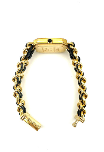 Montre CHANEL - Collection Première, montre plaqué or (full set) 58 Facettes