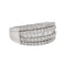 Bague 54 Bague Or blanc Diamant 58 Facettes 3858360RV