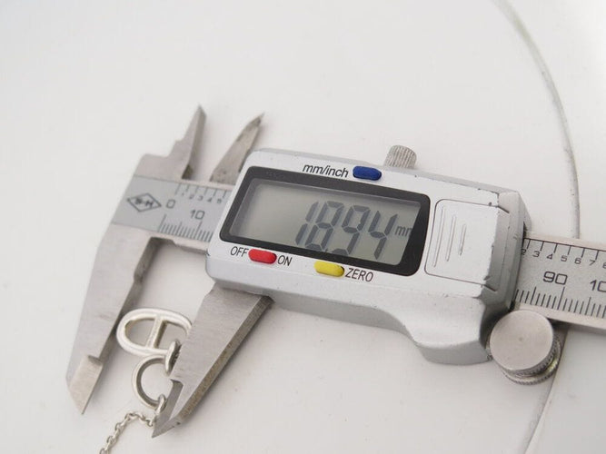 Collier collier HERMES pendentif chaine d'ancre h104141bv00 en argent 58 Facettes 267069