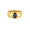 Bague 61 Bague Or Jaune Saphir 58 Facettes LP1077