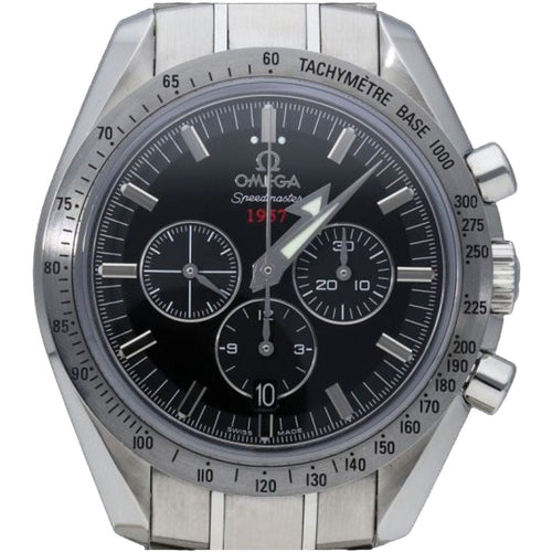 Montre Montre chronographe Omega Speedmaster Broad Arrow 58 Facettes MT40878