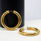 Boucles d'oreilles CREOLES OR JAUNE 18K 58 Facettes 0