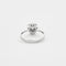 Bague 59 Bague marguerite diamants or blanc 58 Facettes LMB-155