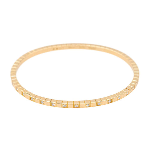 Bracelet Chopard Bracelet Jonc Ice cube Or jaune Diamant 58 Facettes 4173809RV