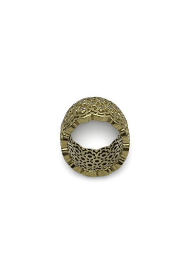 Bague 52 Bague vintage or jaune et diamants 58 Facettes