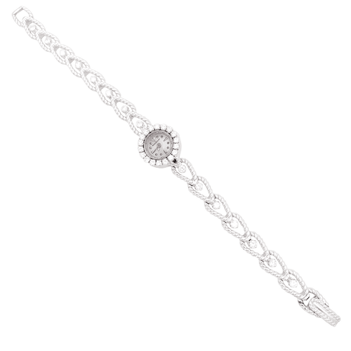 Montre Montre Femme Jaeger-Lecoultre, or blanc, diamants. 58 Facettes 34468