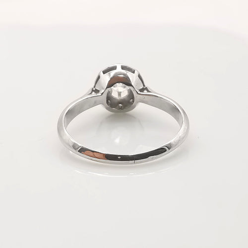 Bague 52 bague solitaire or et diamant 58 Facettes