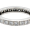 Bague 53 Bague Alliance Or blanc Diamant 58 Facettes 2303185CN