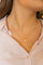 Collier Ginette NY Collier Pendentif Bliss Mini On Chain Or rose 58 Facettes 2682449CN