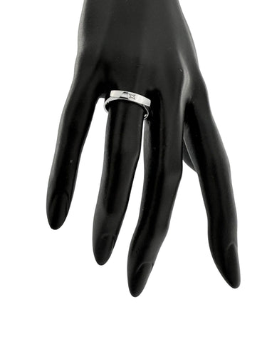 Bague 58 MAUBOUSSIN -  bague bandeau en or blanc 58 Facettes