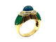 Bague 52 CARTIER. Collection "Baroda", bague vintage or jaune 58 Facettes