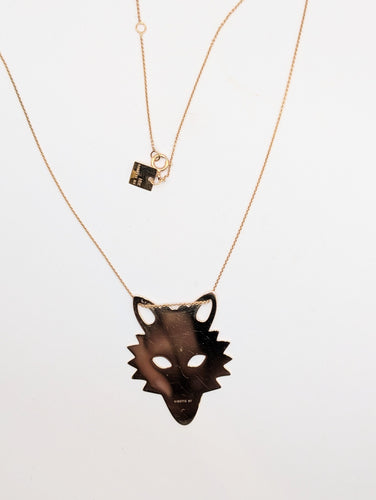 Collier GINETTE NY - Collier Wolf en or jaune 58 Facettes