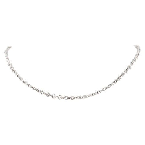 Chaumet Colar de corrente Ouro branco 