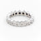 Bague 47 Bague Alliance Or blanc Diamant 58 Facettes 1740946CN