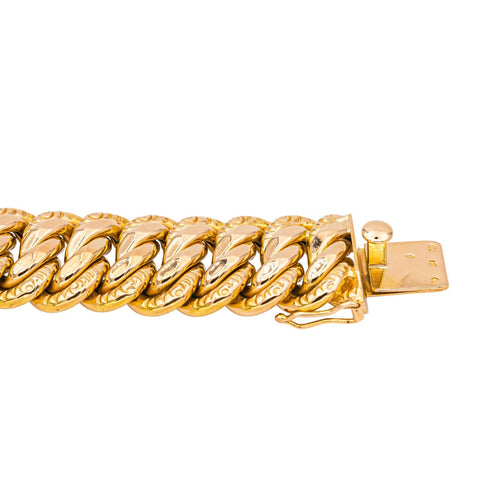 American bracelet Link rose gold 