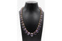 Collier Collier rivière ancien avec améthystes ovales facettées en argent doré 58 Facettes 11718