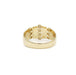 Bague 54 Bague or jaune diamants 58 Facettes 240349R