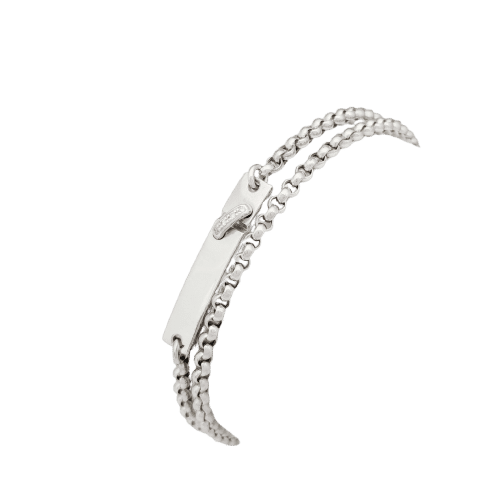 Bracelet Chaumet - Bracelet « Lien » en or blanc et diamants 58 Facettes 32655
