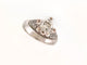 49 bague solitaire diamant 0.76ct t49 or blanc 18k 6.9 gr + anneau 58 Facettes 265666