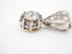 Pendentif Pendentif en or blanc 750 avec diamants 58 Facettes