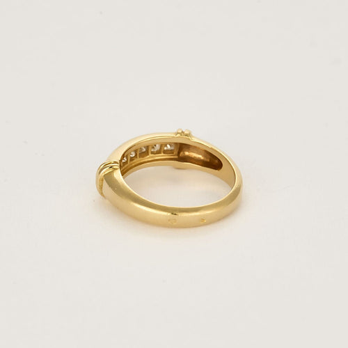 Bague 54 Bague en Or jaune 18k 58 Facettes TOU13462