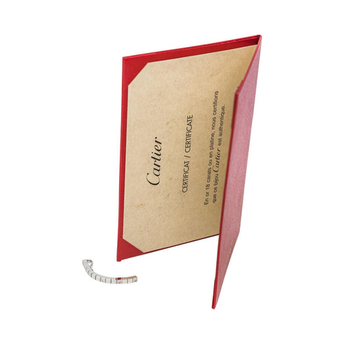 Pendentif Cartier Pendentif Lanière Or blanc Diamant 58 Facettes 4790695CN
