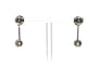 Boucles d'oreilles Boucles d'oreilles Art Déco or blanc, diamants (+-0.36ct) 58 Facettes B738