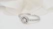Bague 53 Bague solitaire Messika en or blanc et diamants 58 Facettes 32036