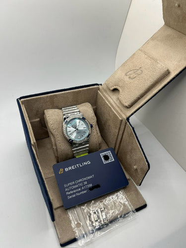 Montre Breitling - Chronomat Super Chronomat Automatique Acier Ensemble Complet 58 Facettes