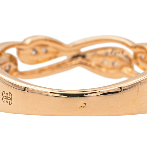 Bague 52.5 Bague Or rose Diamant 58 Facettes 4098647RV