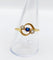 Bague 60 Bague antique pierre bleue et perles en or 18k 58 Facettes A06502