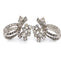 Boucles d'oreilles Superbes boucles d'oreilles en platine avec diamants 58 Facettes