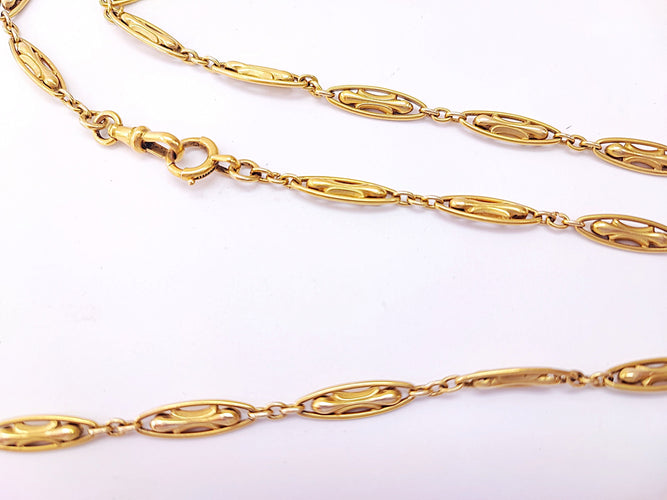 Collier COLLIER SAUTOIR FILIGRANE 155cm 58 Facettes Coll.Filgra.1663