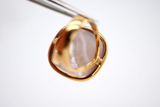 Bague 44.5 Bague or jaune en nacre et améthyste 58 Facettes 32877/DB0FGRF5CV