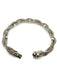 Bracelet HERMES. Bracelet vintage argent 800/00 58 Facettes