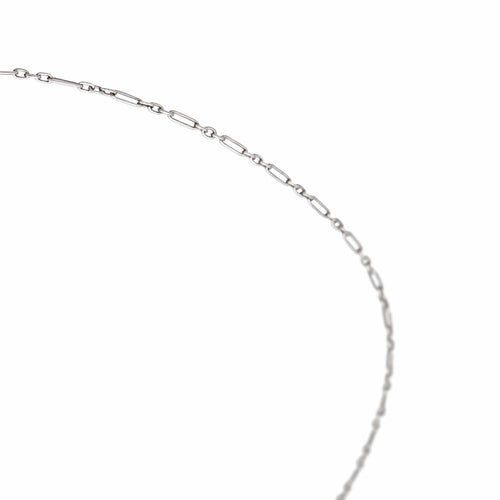 Collier Collier Or blanc Diamant 58 Facettes 3819221CN