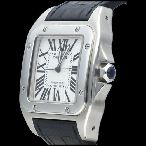 Montre Cartier Montre Santos 100 Xl 58 Facettes MT44350