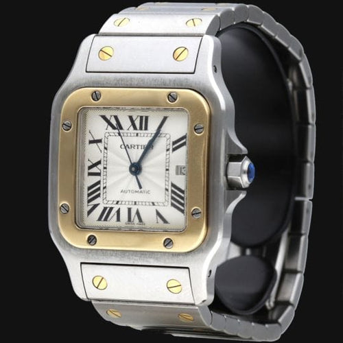 Montre Cartier Montre Santos Galbée 58 Facettes MT42754
